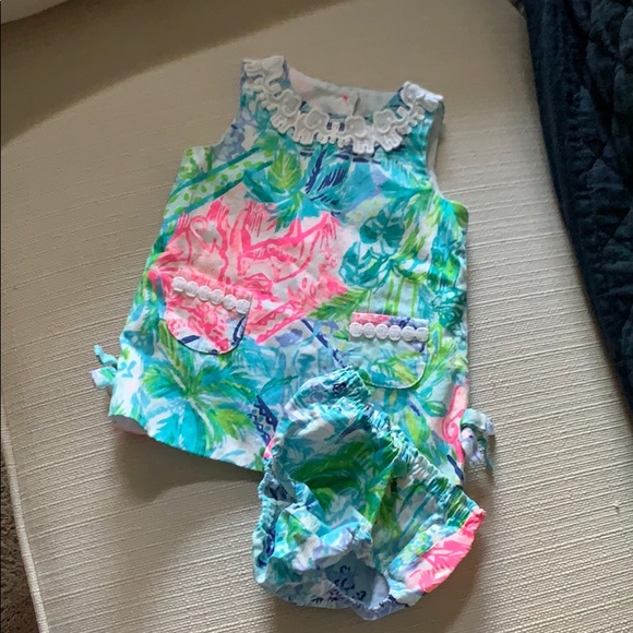 Lilly Pulitzer Other - Baby Lily Pulitzer shift dress 6-12 months